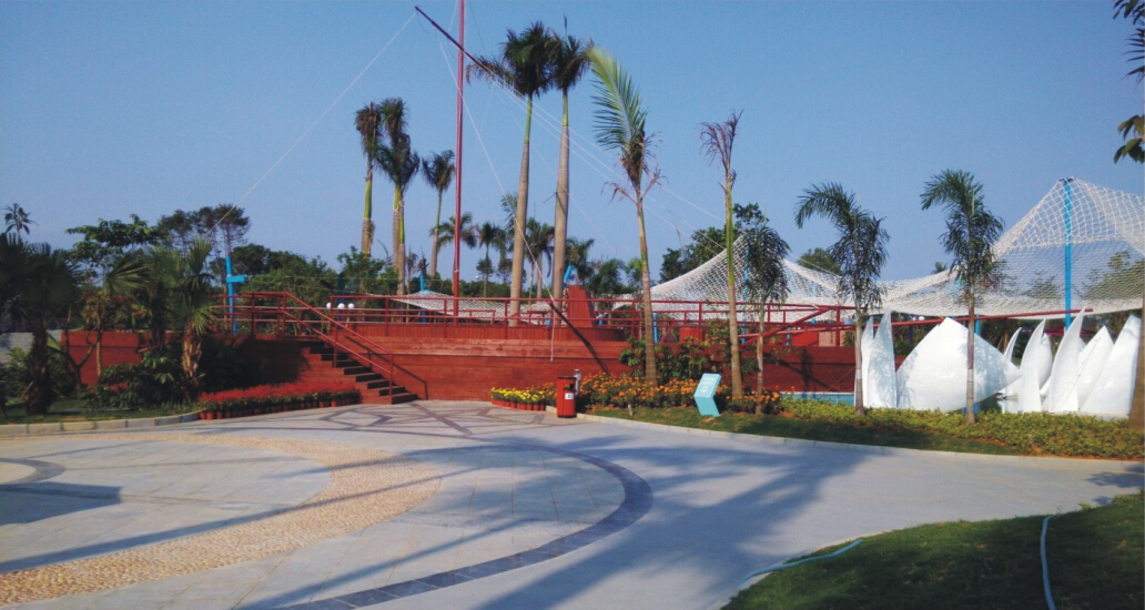 廣西第四屆園博園（北海）防城港園景觀工程實(shí)景圖1