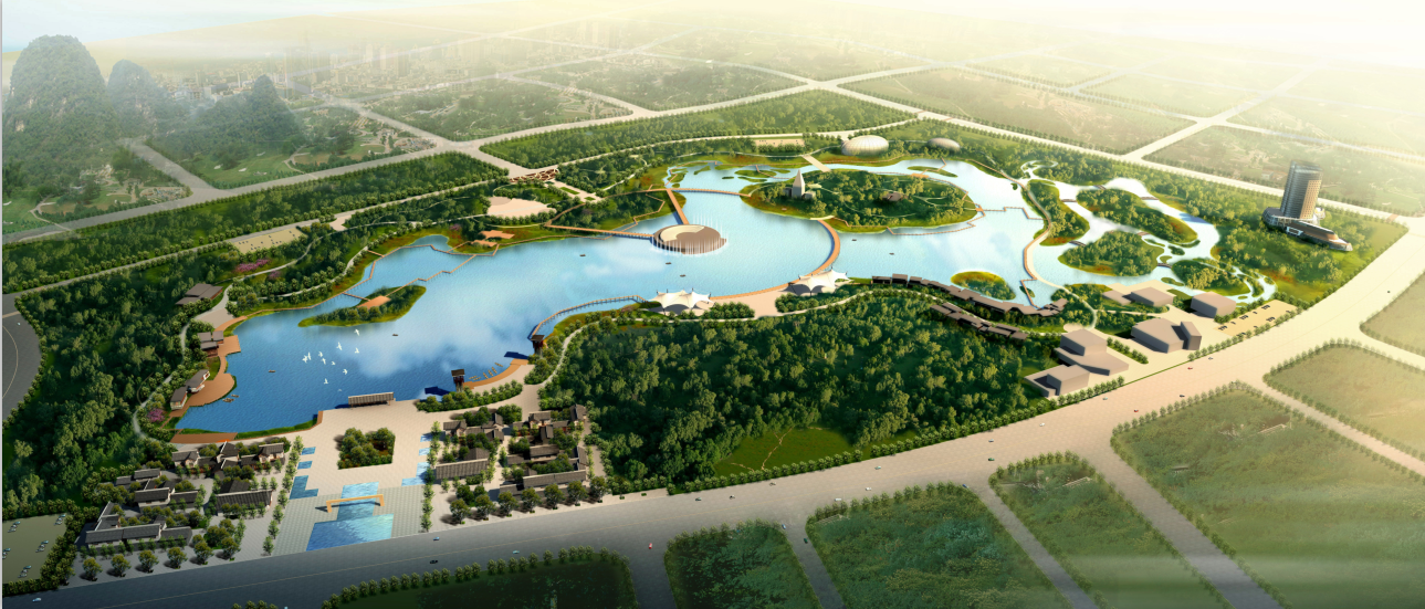 廣西賀州市太白湖公園