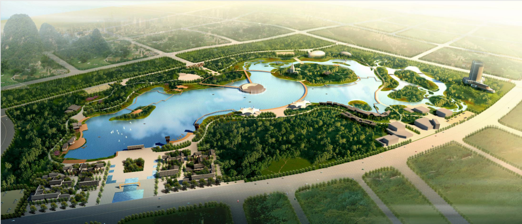 廣西賀州市太白湖公園