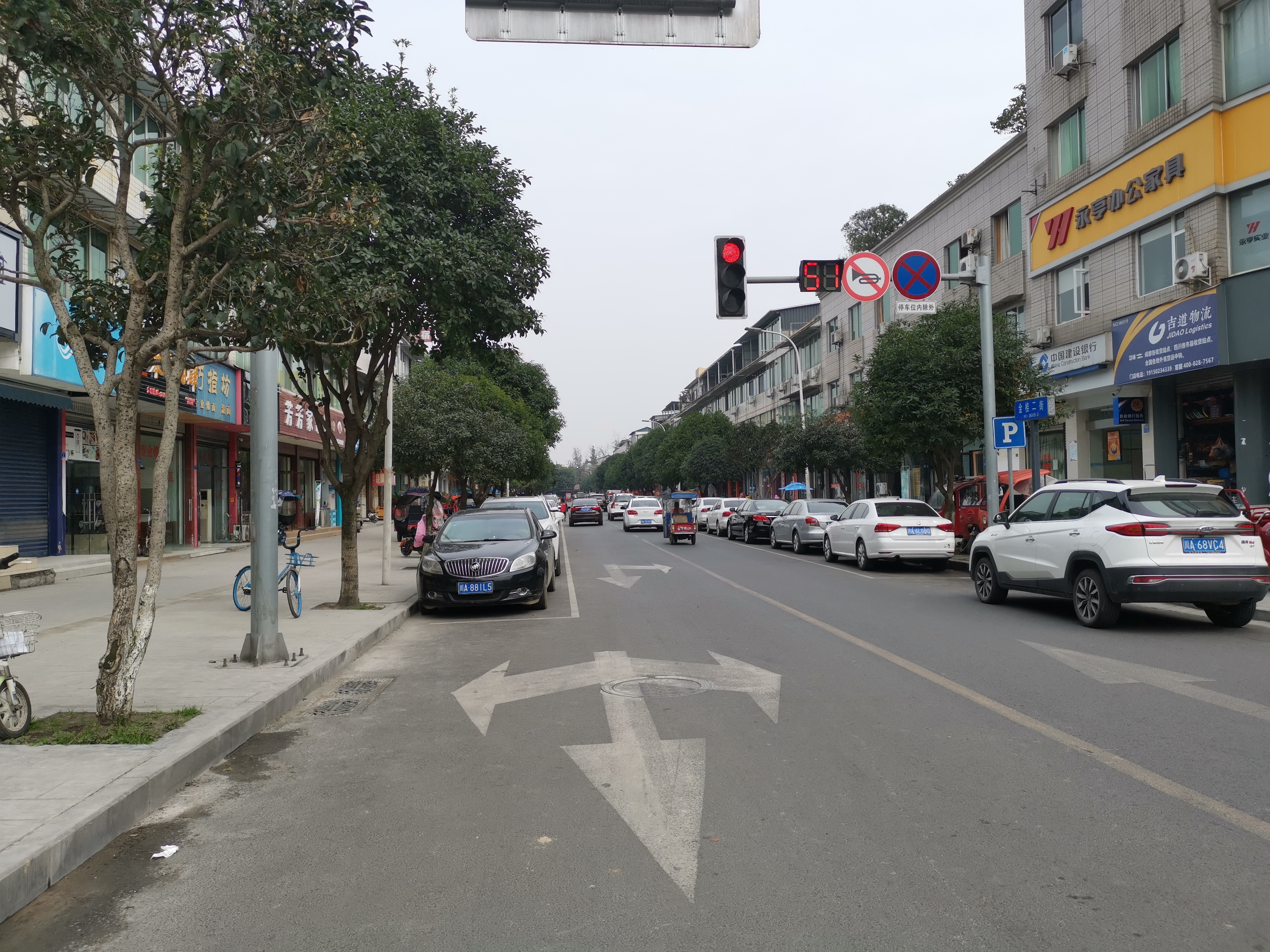 金桂街竣工后